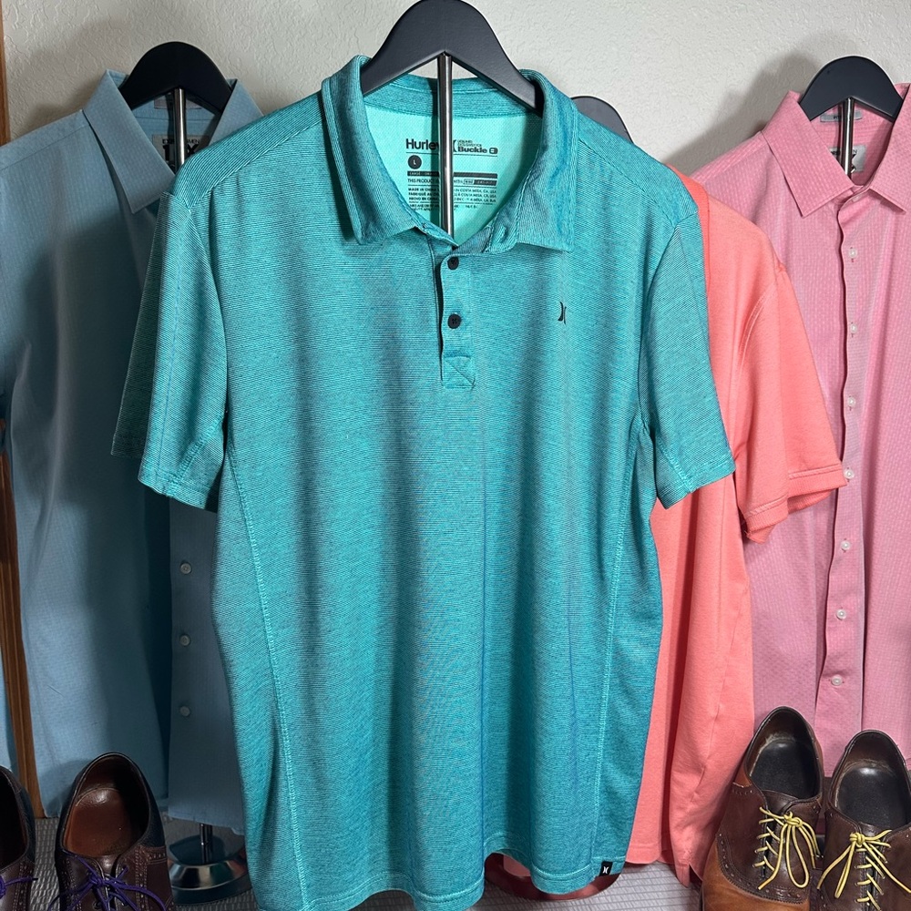 hurley t shirt men Size L